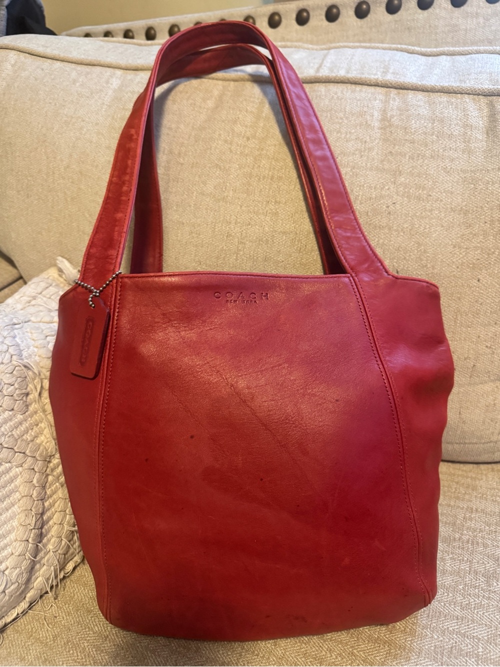 Vintage Coach Lexington Shopper Tote